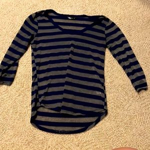 Stripped See through Top